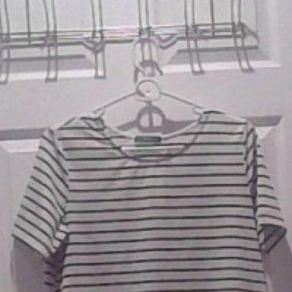 Striped T-shirt Dress from SHEIN - Picture 3 of 4